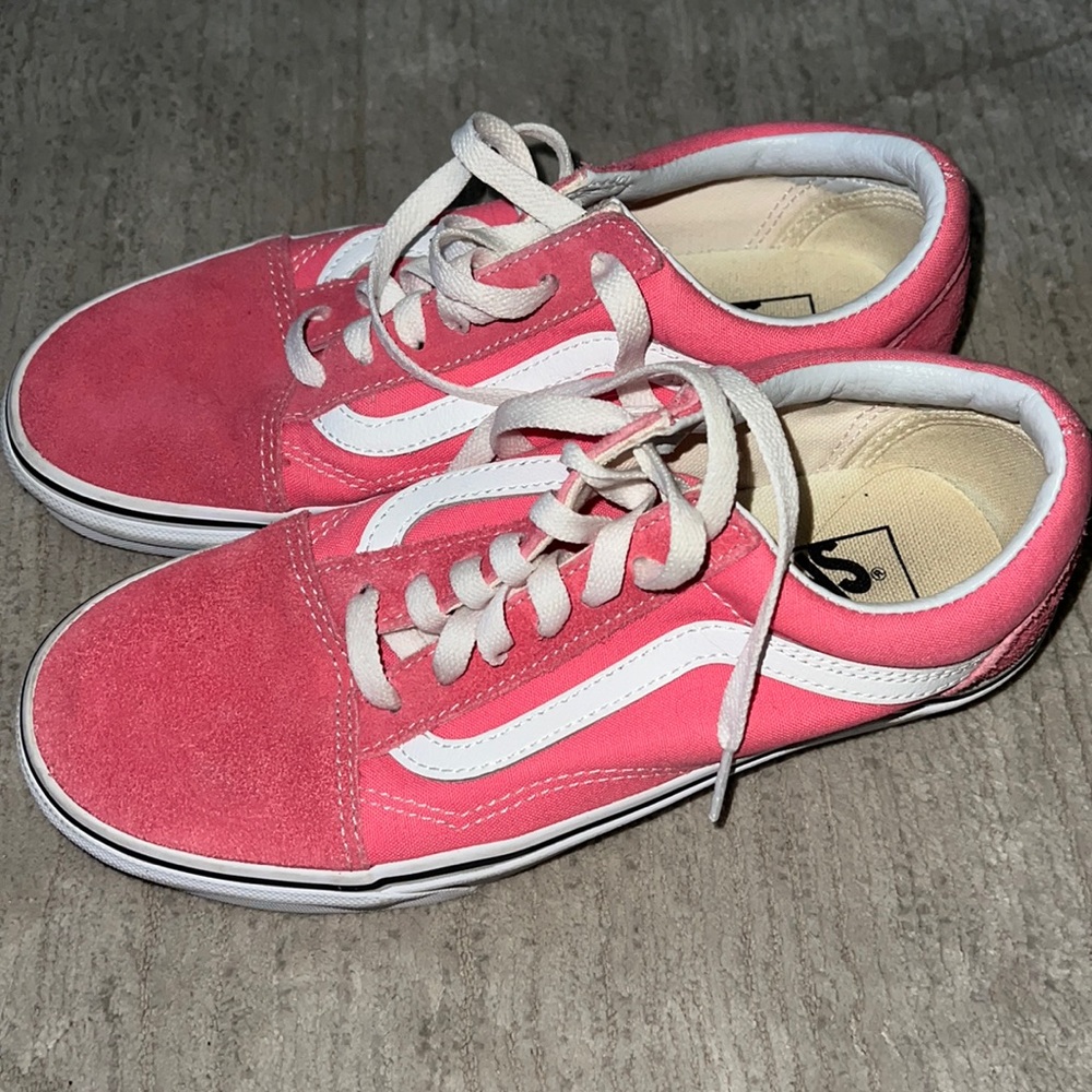 Vans Old Skool Pink Womens Size 6
